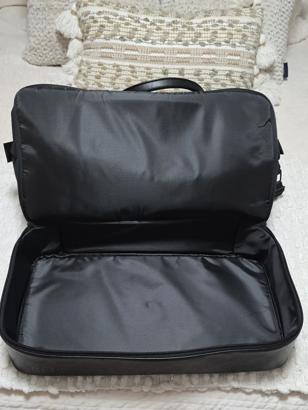 BEIS Black Weekender Bag